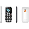 Aligator A321 Senior Dual SIM, bílá + nabíjecí stojánek