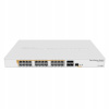 Prepínač MikroTik CRS328-24P-4S+RM rack 1U (Prepínačový rack MikroTik CRS328-24P-4S+RM)