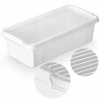 PLASTOVÁ NÁDOBA S POKRIEVKOU NA SKLADOVANIE BOX ORGANIZÉR 6L