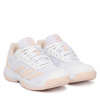 Detské tenisové topánky Adidas Courtflash K white/wonder quartz, veľkosť 35