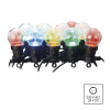 EMOS LED svetelná reťaz – 10x párty žiarovky, 5 m, vonkajšia aj vnútorná, multicolor DCPM01