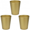 GODAN Plastový párty téglik zlatý/silvester 250 ml, 3 ks 8595596328895