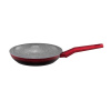 Hliníková panvica Qualum Ceramic Stone Edition Ombre Red 24 cm AMBITION
