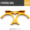 Singularity Computers Reservoir Mount: Ethereal Dual V3 - gold SC-ETH-DUAL-GD