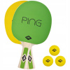 Stolný tenis raketa Donic-Schildkröt 788486 (Ping pong rybníky Donic Schildkrot 4in1 set)
