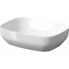 Cersanit Larga umývadlo 50x38.5 cm obdĺžnik pultové umývadlo biela lesklá K677-003