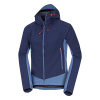 Northfinder Pánska trekingová hybridná softshellová aktívna bunda CIRO blueblue M BU-5297OR