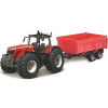 Bburago Massey Ferguson 8740S s doplnkami (darčekové balenie) (BB18-31703)