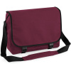 BagBase Taška messenger BG21, 11l COT52002137099-burgundy UNI Burgundová