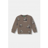 Detská mikina United Colors of Benetton 3QHCG10KX.P.Seasonal hnedá 82