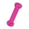 Hračka pes Kosť TPR POP STICK 15cm ružová Zolux