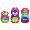 MAPED Loopy Totem, strúhadlo s gumou, plastové, 1 otvor, s nádobkou, rôzne farby