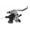Shimano Rad+brzdová páčka AltusST-M3102prst 8-st., pravá, V-Brake, 2050mm, strieborná