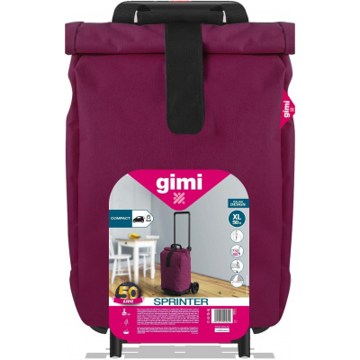 Taška na kolieskach GIMI Sprinter nákupný vozík fialový (8001244025820)