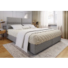 Čalúnená posteľ boxspring COMIC - sawana 21 / 180x200 / áno