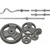 Kulturistický set Platinum Fitness 100 kg (Magnetický eliptický eliptický eliptický krížový tréner HMS H6319)