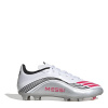 adidas F50 League Juniors Firm Ground Football Boots White/Red 4 (36.5)