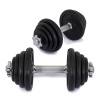 Set jednoručných nakladacích činiek 2x 15 kg TRINFIT 30 mm