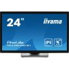 Iiyama ProLite T2438MSC-B1 dotykový monitor En.trieda 2021: E (A - G) 61 cm (24 palca) 1920 x 1080 Pixel 16:9 5 ms HDMI ™, DisplayPort, USB 3.1 IPS LED; T2438MSC-B1