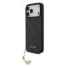 Guess 4G Charm MagSafe Zadní Kryt pro iPhone 17 Pro Max Tone on Tone Grey GUHMP17XGF4GCK