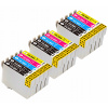 20 x ATRAMENT DO TLAČIARNE EPSON S21 D78 D92 DX7450 SX100 SX115 SX210 SX215 SX218