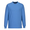 Portwest AS22 Antistatické ESD tričko s dlhým rukávom modrá M