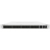 OPRAVENÉ - MikroTik CRS354-48P-4S+2Q+RM, 48x GbE PoE/PoE+, 4x 10 Gbps SFP+, 2x 40 Gbps QSFP+, 1x PSU, 1U, L5 (PoE budget...