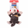 KONG Cozie Naturals Monkey - odolný plyšový pes, opica s pískadlom - S