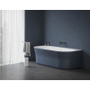 Ravak Vana Ypsilon Wall Vana Ypsilon Wall 178x86, volně stojící, Deepsea Blue/bílá, krytka přepadu a odtoku bílá XC00100070