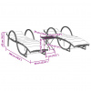 vidaXL Záhradné ležadlá 2 ks so stolíkom sivé polyratan - Sivá - 200639-134362