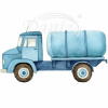 Nažehlovačka Auto Cisterna - 6 x 3 cm