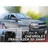 Plexi, ofuky Chevrolet Traiblazer 5D 2002-2009 přední + zadní