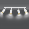 Stropné svietidlo, lampa - Hiro 4 White-Gold 963/4 Modern Emibig Spot (Hiro 4 White-Gold 963/4 Modern Emibig Spot)