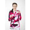 PitBull West Coast - dámský L.S. rashguard CAMO 1 růžový M