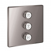 Grohe Grohtherm SmartControl Ventil pod omietku na 3 spotrebiče, Hard Graphite 29127A00-GR