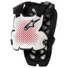 chránič těla A-1 PRO, ALPINESTARS (bílá/černá/červená, vel. M/L)