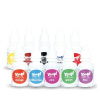 Yuup! Colors Grooming Airbrush 10x20ml - sada 10 farbiacich atramentov pre airbrush