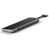 Satechi Dual Dock Hub s puzdrom pre NVMe SSD sivá ST-DDSM