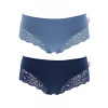 Glara Francúzske čipkované nohavičky 2 PACK 709186