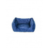 FERA Glamour rozkladací obdĺžnikový pelíček v modrej farbe S 45x50x24 cm