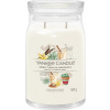 Aromatická svíčka Signature sklo velké Sweet Vanilla Horchata 567 g - Yankee Candle
