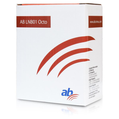 Ab-com AB LNB01 Octo Red Edition 0.1dB s LTE filtrom