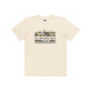 Pánske Tričko s krátkym rukávom QUIKSILVER TROPICAL RAINBOW SS EQYZT07679-WDW0 – Béžová