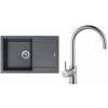 Set Sinks G13072 (dřez Amanda 780 Titanium 72 + baterie Vitalia Chrom - lesklý)