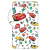Jerry Fabrics plachta Cars White Bavlna 90x200