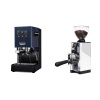Gaggia Classic E24, blue + Eureka Mignon Libra 65 All Purpose, CR white