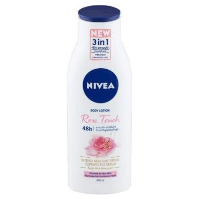 Beiersdorf AG NIVEA Rose Touch 48h hydratačné telové mlieko 400ml