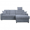 Carryhome ROHOVÁ SEDACIA SÚPRAVA, textil, modrosivá - Online Only obývacie izby - 002703009905