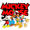CUKROVÁ TLAČ jedlý obrázok na tortu Klub priateľov Myšiak Mickey + MENO