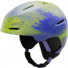 Detská lyžiarska helma Giro Spur - Mat Flo Green/Mauve S-(52-55.5)
